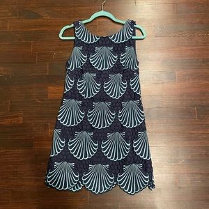 Lily pulitzer sea shell dress size 4